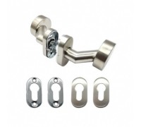 Ручки-ухваты для калитки из нержавеющей стали INOX, арт.63.461