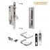 Комплект врезного замка LOCINOX H-Metall-Set 80 mm