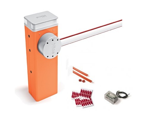 Шлагбаум NICE SBAR4KIT Италия ширина проезда 4 метра для жилого дома, ТС, ЖСПК